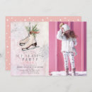Recherche de flocon de neige rose invitations Pour enfants