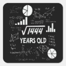 Search for square root stickers Birthday
