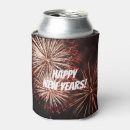 Search for new year can coolers Fireworks