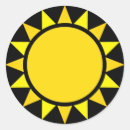Recherche de brûlure autocollants Soleil