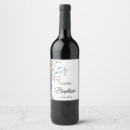 Search for baptism wine labels Christening