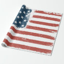 Search for american flag wrapping paper Black