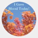 Recherche de sang autocollants Santé