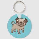 Search for pet pug keychains Canine