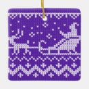 Search for reindeer with santa sleigh ornaments Merry christmas