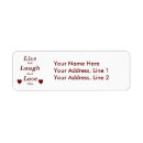 Search for text design return address labels Graphic