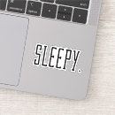 Search for sleeping bed stickers Sleepy