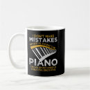 Search for keyboard mugs Pianist