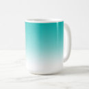 Search for gradient mugs Turquoise