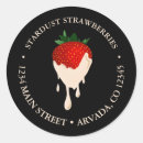 Search for chocolate covered stickers Strawberry