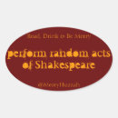 Search for acting stickers Shakespeare