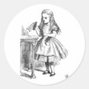Search for alices adventures in wonderland stickers Vintage