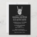 Search for til death do us bridal shower invitations Gothic
