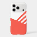 Search for red and white lines iphone cases Geometric