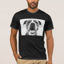 Recherche de pitbull blanc tshirts Noir
