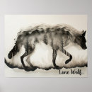 Recherche de faune posters Silhouette