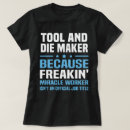 Search for tool maker tshirts Job