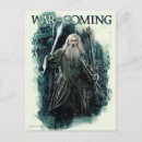 Search for battle of five armies postcards Gandalf