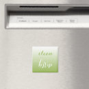 Recherche de vert et blanc magnets Plats