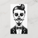 Recherche de crâne vintage cartes visite Coiffeur