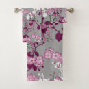 Search for cherry blossom bath towels Elegant