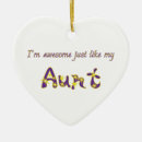 Recherche de niece ornaments Aunt