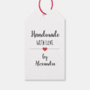 Search for handmade with love gift tags Script