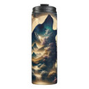 Recherche de loup hurlant tasses Pleine lune