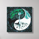 Search for yin yang canvas prints Tree