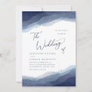 Search for shades of blue wedding invitations Elegant