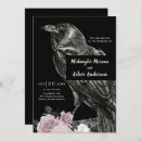 Search for vintage gothic wedding invitations Moody