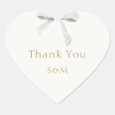 Search for white ribbon stickers Elegant