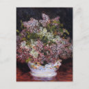 Search for famous flower paintings postcards Impressionism