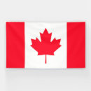 Search for flag banners Maple leaf