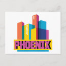 Recherche de ville de phoenix cartes postales Gratte ciel