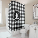 Search for rustic country shower curtains Black and white