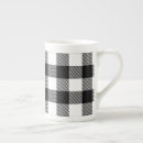 Search for black and white plaid mugs Check