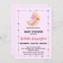 Search for dinosaur baby girl shower invitations Watercolor