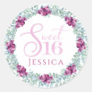 Search for happy birthday purple flowers stickers Pink