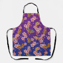 Search for butterfly print aprons Purple