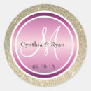 Search for purple gold wedding stickers Glitter