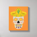 Search for day of the dead canvas prints Skull