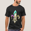 Search for purple fleur de lis tshirts Green