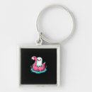Search for funny flamingo keychains Beach