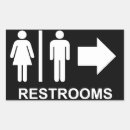 Search for restrooms stickers Toilet