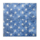 Search for blue night sky tiles Illustration