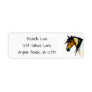 Search for horse return address labels Wild