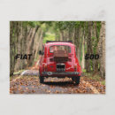 Recherche de le fiat cartes postales 500