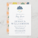 Search for raindrops baby shower invitations Simple