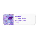 Search for deep purple return address labels Lavender